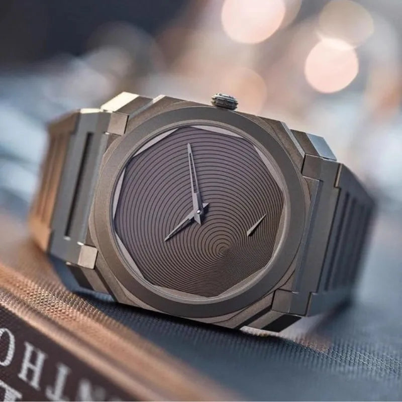 Veloré™ Imperial Square Watch – Luxury Luminous Waterproof Quartz