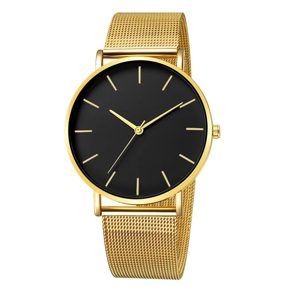 Veloré™ Étoile Women’s Luxury Quartz Watch – Mesh Strap Elegance