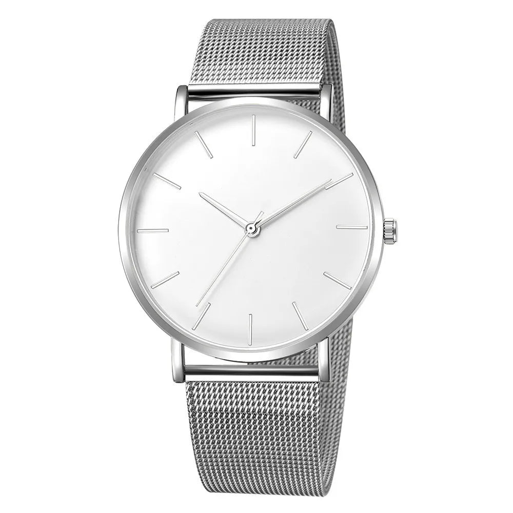 Veloré™ Étoile Women’s Luxury Quartz Watch – Mesh Strap Elegance